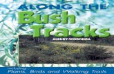 along the Bush Tracks - Albury Conservation Company · 2013-06-05 · Bush Tracks Albury-WodongA ... live in our local bush (Regent Honeyeater, ... then corridors become crucial to