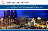 FASB Accounting Standards Update - SolomonEdwardssolomonedwards.com/wp-content/uploads/2017/10/Lease-Accounting... · primary goal of requiring balance ... A lessee would determine