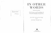 The Science and Psychology Second-Language Acquisitionhakuta/Publications/(1994) - IN OTHER... · The Science and Psychology of Second-Language Acquisition ELLEN BIALYSTOK KENJI HAKUTA