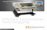 Efficient, Dependable Auto Bagging - PAC Machinery · Efficient, Dependable Auto Bagging. ... other in-feed, weighing, ... bag packaging with a horizontal loading configuration.