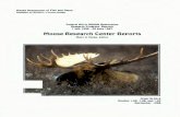 Moose Research Center reports. - Alaska Department … · Evaluation and Testing of Techniques for ... Body condition of adult female caribou and reindeer affects ... captive caribou