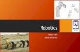Robotics - bonabu.ac.iree.bonabu.ac.ir/uploads/31/CMS/user/file/103/Robotics/1-Robotics... · •“Introduction to Robotics, Analysis, Systems, Applications”, Saeed B. Niku, Prentice