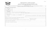 visa application form - South Africa · G.P.-S. 017-9627 DEPARTMENT: HOME AFFAIRS REPUBLIC OF SOUTH AFRICA APPLICATION FOR VISA OR TRANSIT VISA [Section …