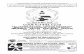 COOS KENNEL CLUB - .2 - COOS KENNEL CLUB 2018 NOTICE TO EXHIBITORS â€“ ALL EVENTS The American Kennel