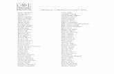CMI eLibrary - Composer List as of June 17, 2014 · Arcadelt, Jacob Archer, Malcolm Argento, ... Lex De Babin, L. Randolph ... Ross C. Bernstein, Leonard Bertalot, John