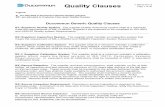 Quality Clauses F-00010 Rev H Page 1 of 26 - … · Quality Clauses F-00010 Rev H Page 1 of 26 ... B7) Special Process ... The supplier shall certify that all material or items listed