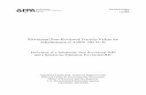 Provisional Peer-Reviewed Toxicity Values for Ethylbenzene ... · l EPA/690/R-09/023F Final 9-10-2009. Provisional Peer-Reviewed Toxicity Values for Ethylbenzene (CASRN 100-41-4)
