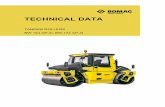 TECHNICAL DATA - Bomag Verkoopbomagverkoop.nl/media/Bomag/Data-sheet/BW154AP-41... · BW 154 AP-4I BW 174 AP-4I Shipping dimensions in m3 with cabin BW 154 AP-4I BW 174 AP-4I 19,631