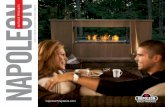 OUTDOOR PRODUCTS GAS FIREPLACES | … · double doors so you can enjoy the view of the burning fire. No venting or chimney required making installation simple and installation ideas