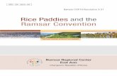 Rice Paddies and the Ramsar Conventionarchive.ramsar.org/pdf/regional-initiatives/RRC_EastAsia_Rice... · Rice Paddies and the Ramsar Convention RRC - EA - 2010 ... a source of habitat