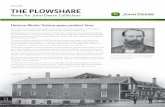Issue #25 THE PLOWSHARE - John Deere · John Deere Horicon Works celebrated a century with John Deere this year, ... The first lawn and garden machine off the ... The Plowshare is