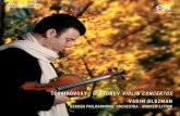 TCHAIKOVSKY · GLAZUNOV VIOLIN CONCERTOS VADIM GLUZMAN .tchaikovsky · glazunov violin concertos