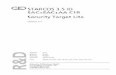 Security Target Lite - Common Criteria · of STARCOS 3.5 ID SAC+EAC+AA C1 are listed ... The traveller presents a travel document to the ... 1 ST Introduction Security Target Lite