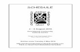 SCHEDULE - Performing Arts Goondiwindi - Homeperformingartsgoondiwindi.weebly.com/uploads/3/2/2/1/... · 2016-02-06 · Click on News then Eisteddfod Schedule. 2 33 ... doors are