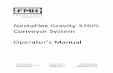 NestaFlex Gravity 376PL Conveyor Systemfmhconveyors.com/wp-content/uploads/2016/12/016842-NestaFlex-37… · NestaFlex Gravity 376PL ... a time prior to installation and use, ...