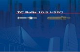 TC Bolts 10.9 HSFG - 保華 | Po Wah · TC Bolts 10.9 HSFG. 53 JAM T ... and safety installation ... at least the length of one thread pitch measured from the outer face of the nut