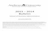 2013 2014 Bulletin - Andrews University-+2014+SBA...ACCT Accounting (SBA) AFLT Aeronautical Flight AGRI Agriculture ALHE Allied ... DSRE Discipleship & Religious Education (SEM) ECON