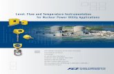 Level, Flow and Temperature Instrumentation for … Brochures/Nuclear... · FCI is nuclear power’s proven partner for driving instrumentation costs down while ... Condenser Off-Gas