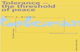 the threshold of peace toleran - UNESCOunesdoc.unesco.org/images/0012/001217/121737e.pdf · 12 Tolerance – the threshold of peace ... Similarly, teacher educators will ﬁnd this