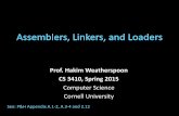 Prof. Hakim Weatherspoon CS 3410, Spring 2015 · Prof. Hakim Weatherspoon. CS 3410, Spring 2015. Computer Science. Cornell University. See: P&H Appendix A.1-2, A.3-4 and 2.12. ...