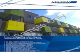 Sample Only - Roscon 3 v2.pdf · 1 Sample Street, Melbourne VIC 3022 Sample Only ... vertical articulation joint on the balcony parapet. ... the articulation joint, ...