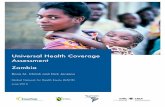 Universal Health Coverage Assessment Zambia - …gnhe.org/blog/wp-content/uploads/2015/05/GNHE-UHC-assessment... · 3 Universal Health Coverage Assessment: Zambia Introduction This