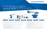 MotoLogix - yaskawa.eu.com · robots in a machine, ... • No Teach pendant nor YASKAWA robotics knowledge ... Number of interference zones 32 Number of conveyors