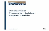 Publication No. 82, Unclaimed Property Holder Report Guide Publications/pb82.pdf · Unclaimed Property Holder Report Guide Publication 82 ... submitting Form UCP-135, ... Do not submit