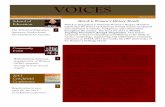 VOICES - William & Mary€¦ · VOICES Office of Diversity ... learning and teaching were provided by Ms. Gonzales. ... Edward Augustus Travis, a member of Alpha Phi Alpha Fraternity,