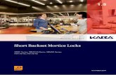  · 16 Section 1.5- Short Backset Mortice Locks KABA Product Catalogue - OCTOBER 2014 CLASSROOM LOCK PRODUCT CODE FINI SH DESCRIPTION