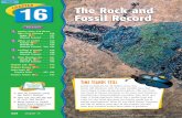 The Rock and Fossil Record - Northern Local School … Record Chapter... · The Rock and Fossil Record 427 ... witnesses, geologists study rocks and fossils, ... 430 Chapter 16 1.