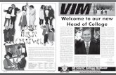 VIM - All Saints' College, Bathurst · Page 28 Vim Term 2 2008 VIM Term 2, 2008 All Saints’ College Bathurst Eglinton Road Bathurst NSW 2795  Welcome to our new Head of College