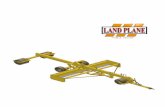Land Plane Manual - Great Plains Manufacturing: … · Land Plane 3 Operating Instructions DECLARATION OF CONFORMITY Simba International Limited hereby declare that the Product described