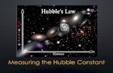 Measuring the Hubble Constant - astro.ufl.edurlpitts/AST1022L-11_hubble_constant.pdf · Edwin Hubble & the Great Debate 1920s—astronomers were divided in 2 camps: those who thought