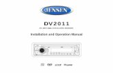 DV2011 - ASA Electronics · DV2011 DIGITALAUDIO COMPACT MP3 WMA MODE ... ISO9660-compatible discs. DVD-R / DVD-RW This unit is compatible with DVD-R and DVD-RW discs that support