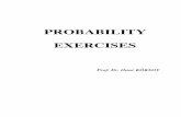 PROBABILITY EXERCISES - University of Michiganromanv/teaching/2017-18/... · PROBABILITY EXERCISES Prof. Dr. Onur KÖKSOY. 1. ... assembly has a. a bushing defect? b. a shaft or bushing