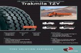 All-round value for demanding operations Trakmila TZY€¦ · Trakmila TZY Sizes available Tread (mm) Load Index 6 6 295/80 R22.5 17.5 152/148J 315/80 R22.5 16 156/150J Features