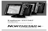 557 567 MN ENG BV N 180 - Chartplotters | Fishfinders€¦ · The 557/567 is set up with default units. ... 3-4 Projected course ... Navigate along a route 3-1 Projected course: An