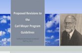 Proposed Revisions to the Carl Moyer Program Guidelines · the Carl Moyer Program Guidelines ... History of the Carl Moyer Program ... •Texas Emission Reduction Plan •Drive Clean