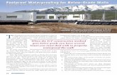 By Dave Polk - WATERPROOF! Magazine · By Dave Polk T he Insulated Concrete Form ... • A prefabricated drainage board which protects the ... Made of lightweight PVC,