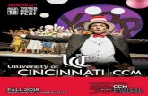 CCM’S PRODUCTION OF SEUSSICALTM VOTED … · SEUSSICAL TM CELEBRATING. WELCOME to the University of Cincinnati College-Conservatory of Music’s 2018-19 Performance Season. ...