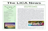 The LICA News - licanational.com · The LICA News Volume 25 No. 6 The ... News & Notes ANNOUNCING A NEW LICA NATIONAL BENEFIT! LICA is announcing a new and im …