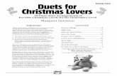 content.alfred.com · BOOK TWO Duets for Christmas Lovers 10 Piano Duet Arrangements of Favorite Christmas Carols for the Elementary Level Margaret Goldston 18 12 10