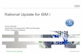 Rational Update for IBM i€¦ · – Support for COBOL and C/C++ options for AIX Rational Team Concert for Power – Collaborative software development, ... ILE Compilers •RPG/COBOL