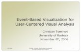 Event-Based Visualization for User-Centered Visual Analysisvcg.informatik.uni-rostock.de/~ct/pub_files/Tominski06EventBasedV... · 11/8/2006 Christian Tominski - Event-Based Visualization