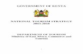 NATIONAL TOURISM STRATEGY 2013-201841.204.167.94/downloads/National Tourism Srategy 2013_2018.pdf · 1 GOVERNMENT OF KENYA NATIONAL TOURISM STRATEGY 2013-2018 DEPARTMENT OF TOURISM