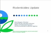 Rodenticide Mitigation Decision (RMD) - ASPCRO · addressed child exposure concerns in the RMD. 7 . 8 ... – homeowner/retail rodenticide products must be ... (703) 305-6979 •