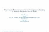 The impact of emerging receiver technologies on changing standards … · The impact of emerging receiver technologies on changing standards and spectrum allocations A brief study