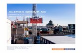 ALIMAK GROUP AB · ALIMAK GROUP AB Quarter 1 January ... ALIMAK QUARTER 1 JANUARY-MARCH 2016 3 COMMENTS FROM THE CEO ... Gas and Mining.