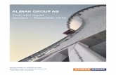 ALIMAK GROUP AB · ALIMAK GROUP AB Year-end report January ... mining industry during the quarter. ... Alimak's positive trend in sales and profit in 2015 shows that our